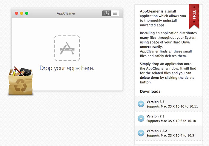 [MAC] 免費專用的軟體完整移除工具AppCleaner