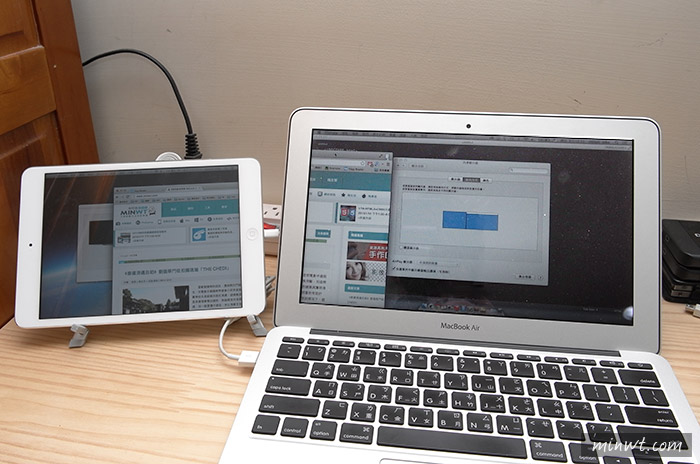 梅問題－《Duet Display》讓iPad變成Macbook的延伸桌面