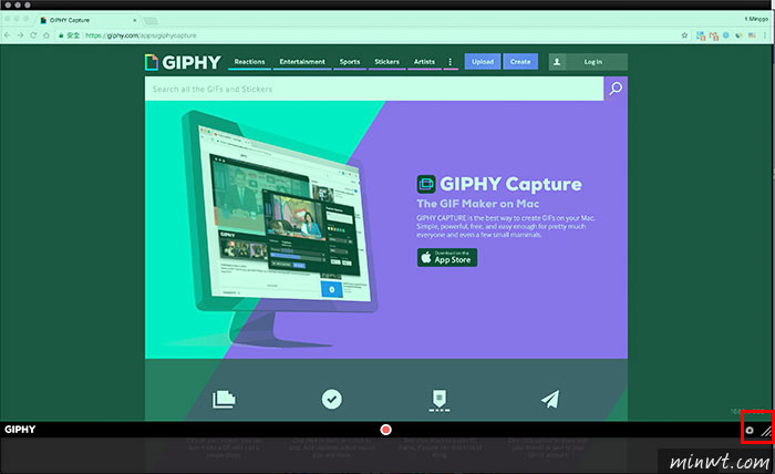梅問題－[MAC] GIPHY Capture 簡易好用的螢幕錄影工具，且可輸出GIF與MP4檔