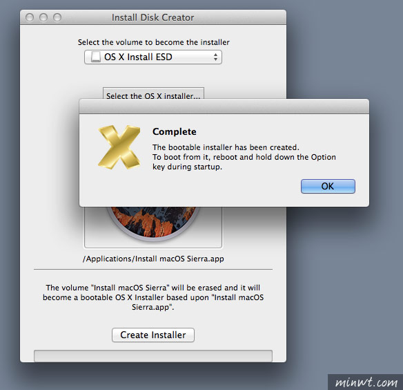 download install disk creator mac