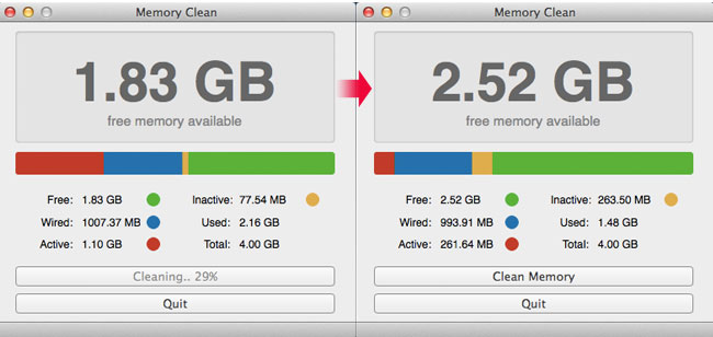 [MAC] Memory Clean 釋放Mac記憶體小工具