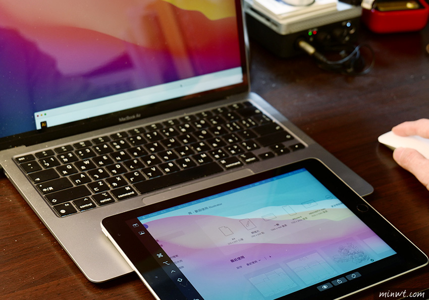 梅問題-MAC內建的並行將iPad變成無線延伸螢幕，還可當繪圖板使用