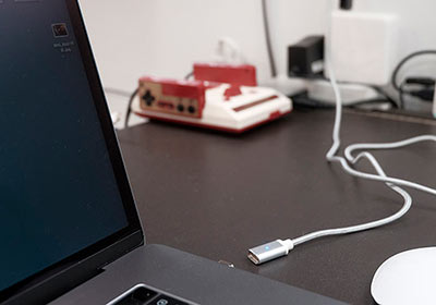DIY新版Macbook Type-C磁吸充電線，踢到充電線也不怕摔電腦