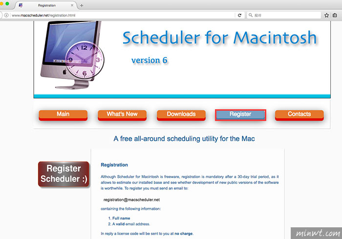 梅問題－Scheduler for Macintosh - MAC平台中好用的定期排程軟體