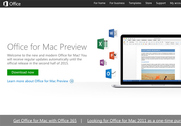 梅問題-MAC 《Office 2016 繁中預覽版》 現在免費下載中!