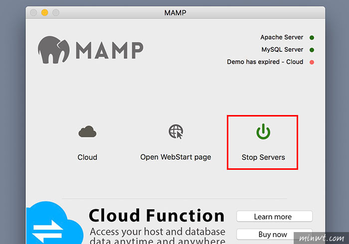 梅問題－MAMP設定php.ini，強制顯示PHP錯誤代碼(顯示伺服器錯誤HTTP 500錯誤原因)