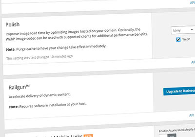 CloudFlare Pro 支援網站圖片轉WebP與壓縮40%以上，讓網站開啟速度變更快