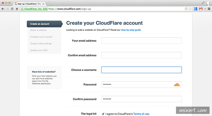 梅問題－《Cloudflare》 免費無限流量網站CDN與DNS代管，讓網站更加速