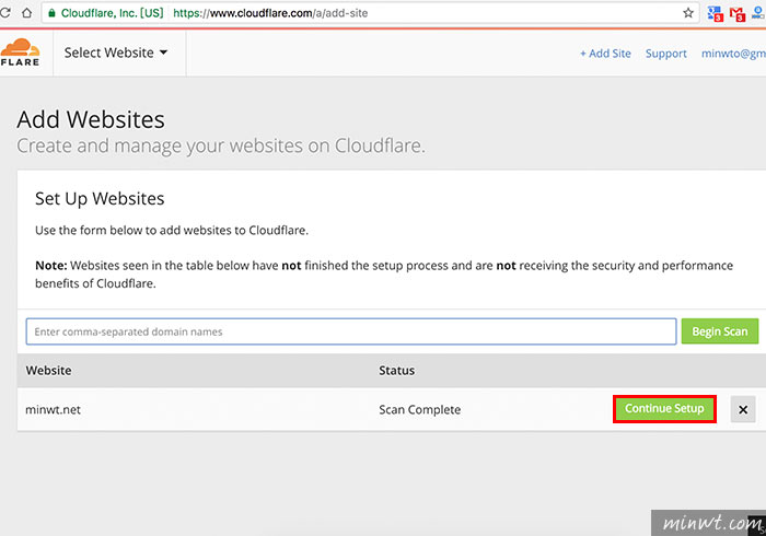 梅問題－新版CloudFlare免費DNS代管設定教學