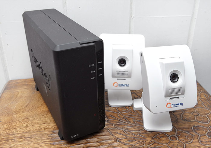 梅問題－《群暉DS115+康博TN65雲端網路攝影機》過年家中安全防護監控系統