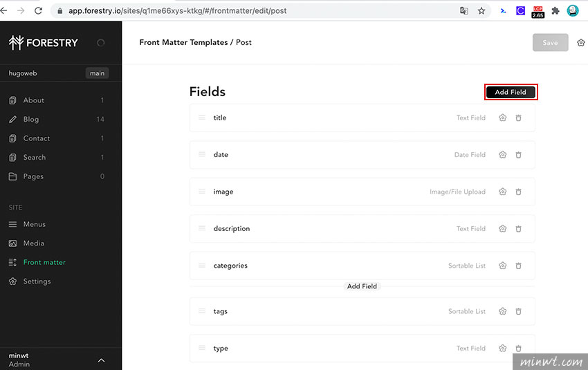 梅問題-Forestry 讓 HUGO 也有圖形化管理介面，與整合Cloudflare Pages打造全自動化的CMS平台
