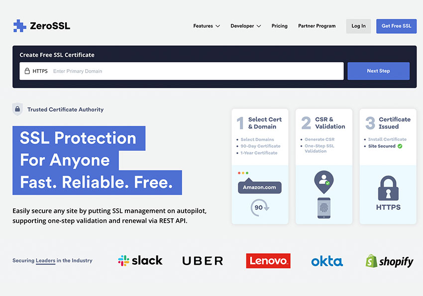 ZeroSSL 免費SSL 可用 Email 驗證並取得 SSL 安全憑證教學
