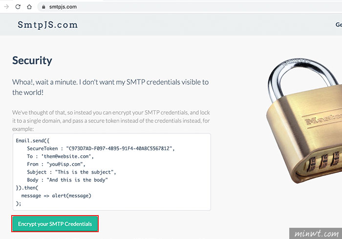梅問題-[教學] SMTPJS 利用JavaScript就可實現，線上寄送信件的機制