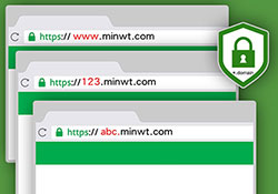 Wildcard SSL 萬用SSL憑證，所有子域名共用一張數位憑證