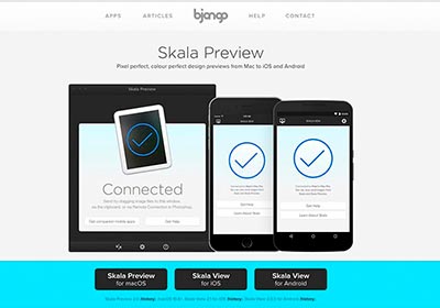 [教學] Skala Preview 跨裝置即時預覽Photoshop中所設計的版面與UI