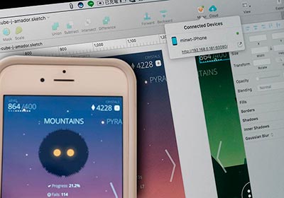 免外掛！Sketch內建就可將設計好的畫面同步到iOS或Android上