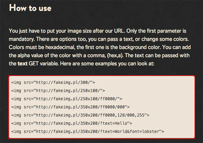 梅問題－《Fake images please》網頁必備-網頁範例圖片產生器