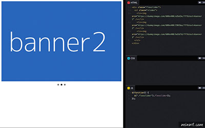 jQuery.flexslider 支援觸控滑動的圖像輪播外掛，同時還可設定轉場效果與數量
