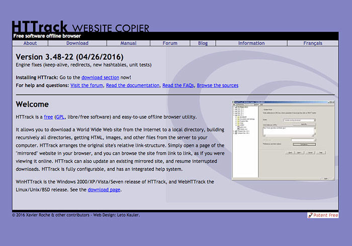 HTTrack Website Copier砍站軟體!一鍵將網站的所有資料全部下載回來
