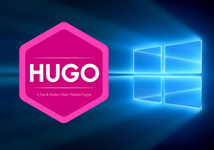 Windows 上安裝HUGO，打造HTML純靜態網頁環境