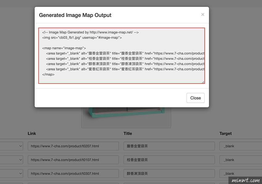 梅問題-Image Map Generator－免費線上影像地圖產生器，快速生成HTML影像地圖原始碼