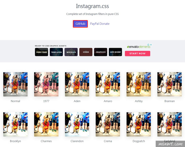 素材 Instagram Css濾鏡包 讓網站照片免photoshop也有instagram的相片風格 梅問題 教學網