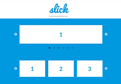 [套件] Slick Carousel支援手勢左右滑動，與RWD圖片輪播系統