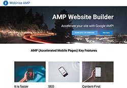 [軟體] Mobirise AMP全面支援Bootstrap4.0與AMP架構，讓網頁更有助於SEO排名