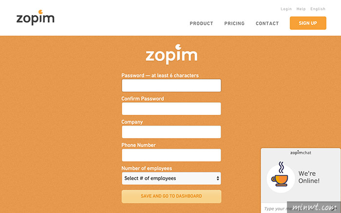 梅問題－Zopim即時客服－讓網站擁有線上客服系統