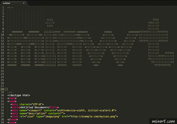 梅問題－線上ASCII轉換器，一鍵將文字變成超酷的ASCII碼