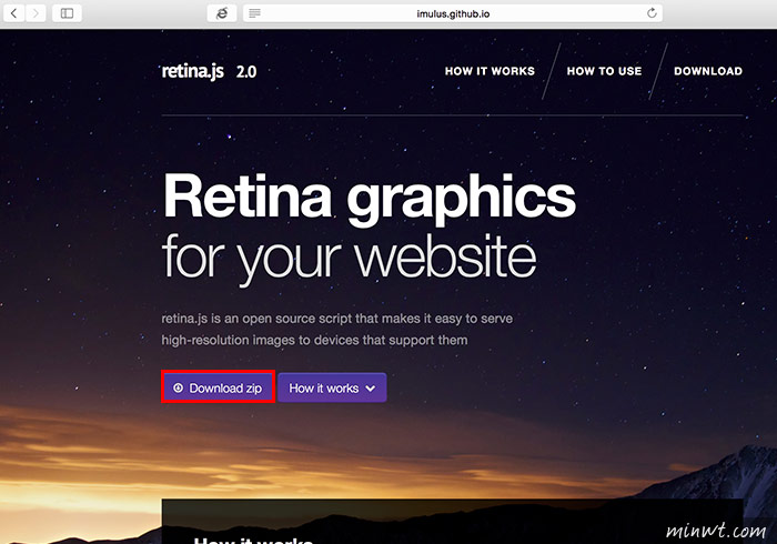 梅問題－「Retina.js」網頁圖片支援Retina螢幕，並自動切換高解影像