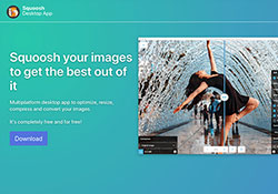 Squoosh Desktop App由Google大神所推出圖片壓縮器，現在也推出單機版離線也可用