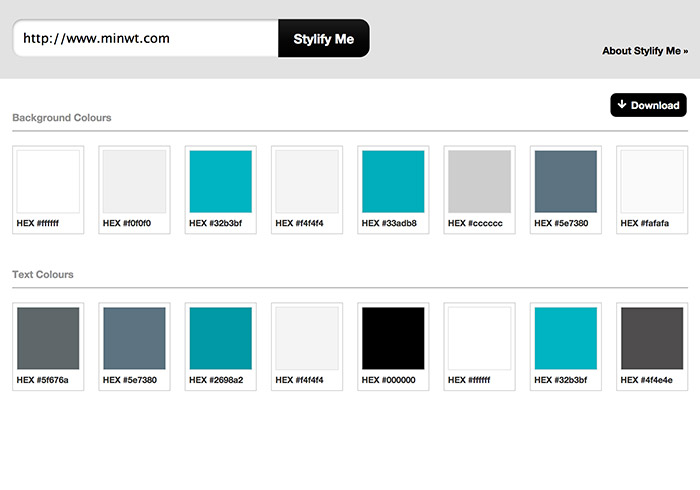 網頁必備－《Stylify Me》線上分析網站配色基準與字型設定