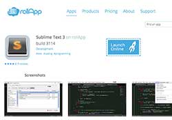 Sublime Text 3 Online線上版，免安裝！打開瀏覽器立即就可使用