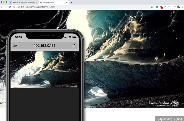 梅問題-Vimeo IFrame Player API讓影片自動播放、隱藏控制列與播放畫質，同時支援iPhone/Android