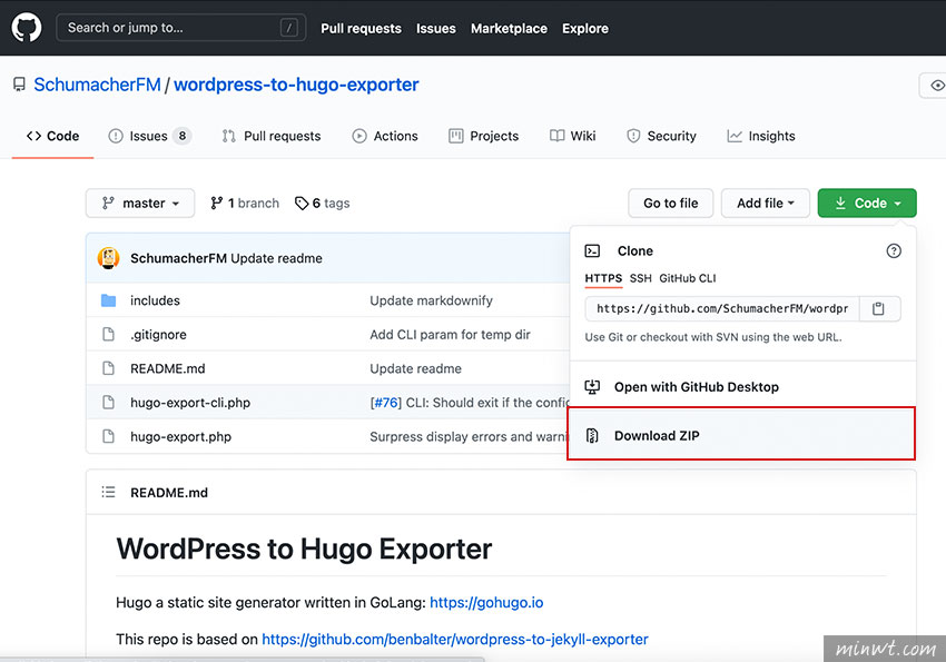 梅問題-wordpress-to-hugo-exporter 一鍵將 WordPress 的文章圖片匯出成 hugo　的架構