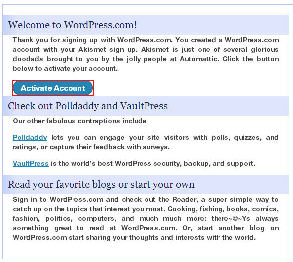 梅問題－WordPress教學－申請Akismet防止垃圾留言的API KEY
